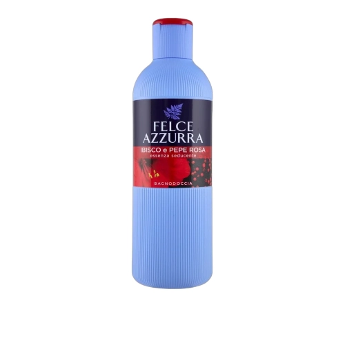 Żel pod prysznic Hibiskus i Czerwony Pieprz Bagnoschiuma Ibisco e Pepe rosa Felce Azzurra 650ml - widok szczegółowy 2