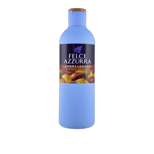 Żel pod prysznic Bursztyn i Argan Bagnoschiuma Ambra e Argan Felce Azzurra 650ml - widok szczegółowy 2