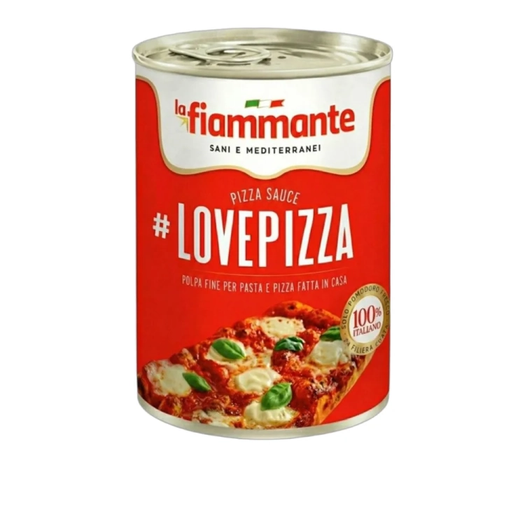 Sos pomidorowy do pizzy Polpa Love Pizza La Fiammante 400g - widok szczegółowy 2