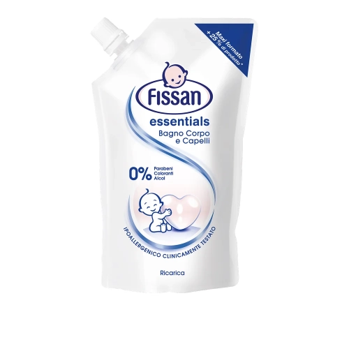 Płyn do kąpieli dziecięcy ciało i włosy 2w1 Fissan 500 ml - widok szczegółowy 2