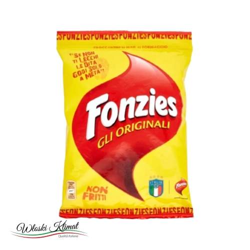 Chipsy maczugi serowe Fonzies 100g - widok z przodu / opakowanie