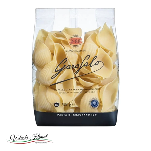 Makaron Garofalo Conchiglioni  500 g - widok z przodu / opakowanie