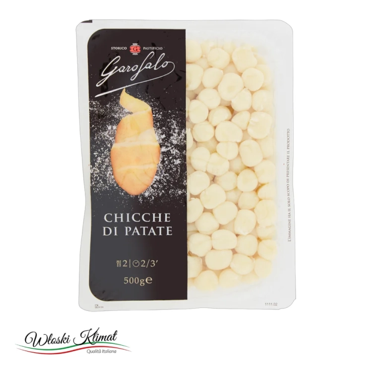 Gnocchi ziemniaczane mini Garofalo 500 g - widok z przodu / opakowanie