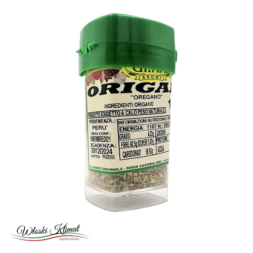 Przyprawa Oregano suszone GI.AN. 10 g - widok z przodu / opakowanie