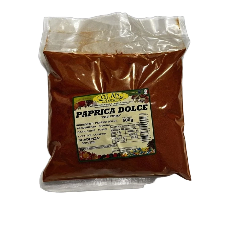 Papryka słodka mielona Paprica Dolce GI.AN Aromi 500g - widok szczegółowy 2