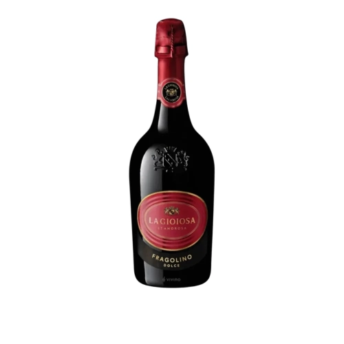 Wino czerwone musujące Fragolino Dolce La Gioiosa 750ml - widok szczegółowy 2
