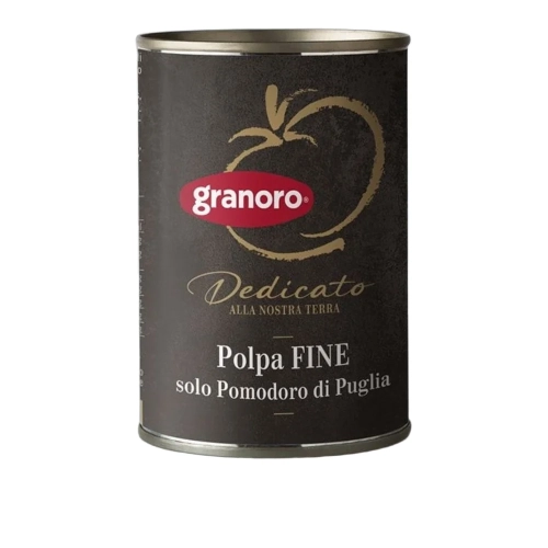 Pulpa z pomidorów z Apulii Polpa Fine di Pomodoro Granoro 400g - widok szczegółowy 2