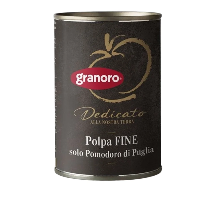 Pulpa z pomidorów z Apulii Polpa Fine di Pomodoro Granoro 400g - widok szczegółowy 2