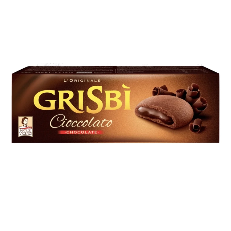 Ciastka Grisbi Ciocciolato z nadzieniem czekoladowym 135 g - widok szczegółowy 2