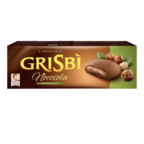 Ciastka Grisbi Nocciola z nadzieniem orzechowym 135 g - widok szczegółowy 2