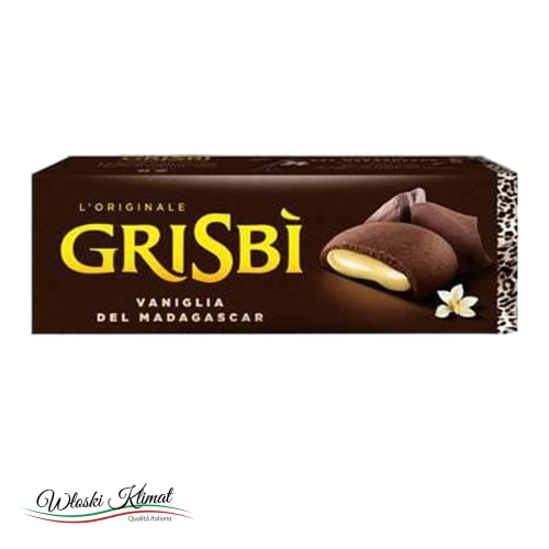 Ciastka Grisbi Wild Vaniglia z nadzieniem waniliowym 135g - widok z przodu / opakowanie