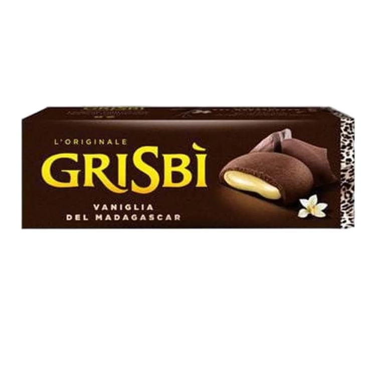 Ciastka Grisbi Wild Vaniglia z nadzieniem waniliowym 135g - widok szczegółowy 2