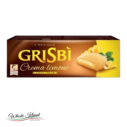 Ciastka Cytrynowe Grisbi Limone 135 g - widok z przodu / opakowanie