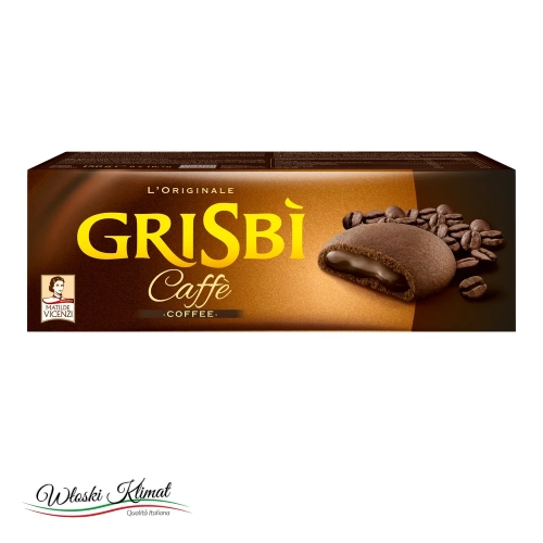 Ciastka Kawowe Grisbi Caffe 135 g - widok z przodu / opakowanie