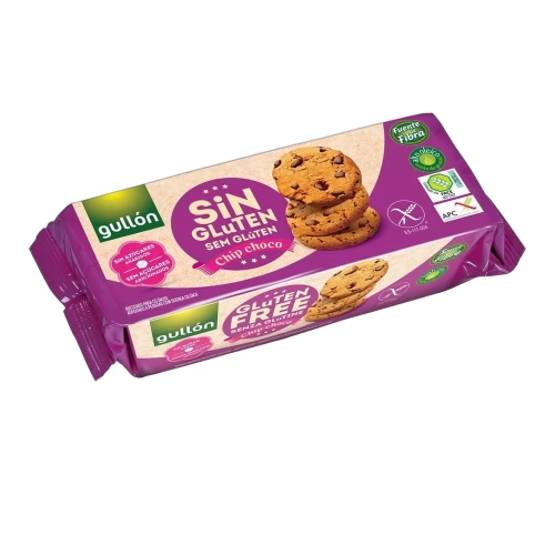Ciastka z kawałkami czekolady bez glutenu i cukru Gullon 130 g - widok szczegółowy 2