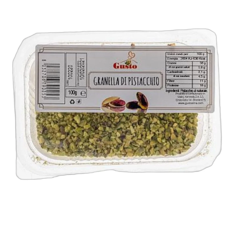 Pistacje siekane Granella di pistacchio Gusto Etna 100g - widok szczegółowy 2