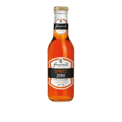 Napój bezalkoholowy MOCKTAIL SPRITZ ZERO 0.0% alcohol GRAZIANO’S 200ml - widok szczegółowy 2