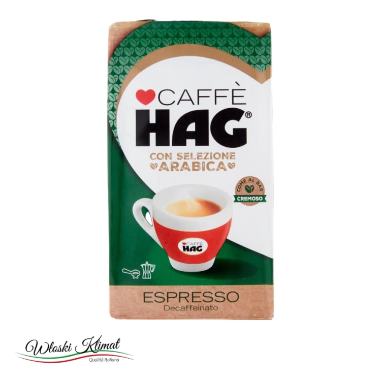 Kawa mielona HAG Espresso bez kofeiny 250 g - widok z przodu / opakowanie