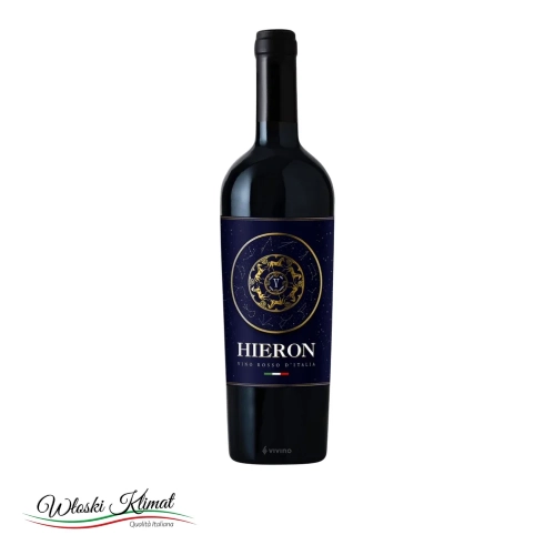 Wino czerwone Magnum Toscania Hieron 1,5L - widok z przodu / opakowanie