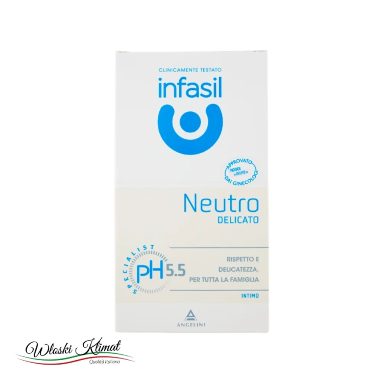 Płyn do higieny intymnej Intimo Neutro  INFASIL 200 ml - widok z przodu / opakowanie