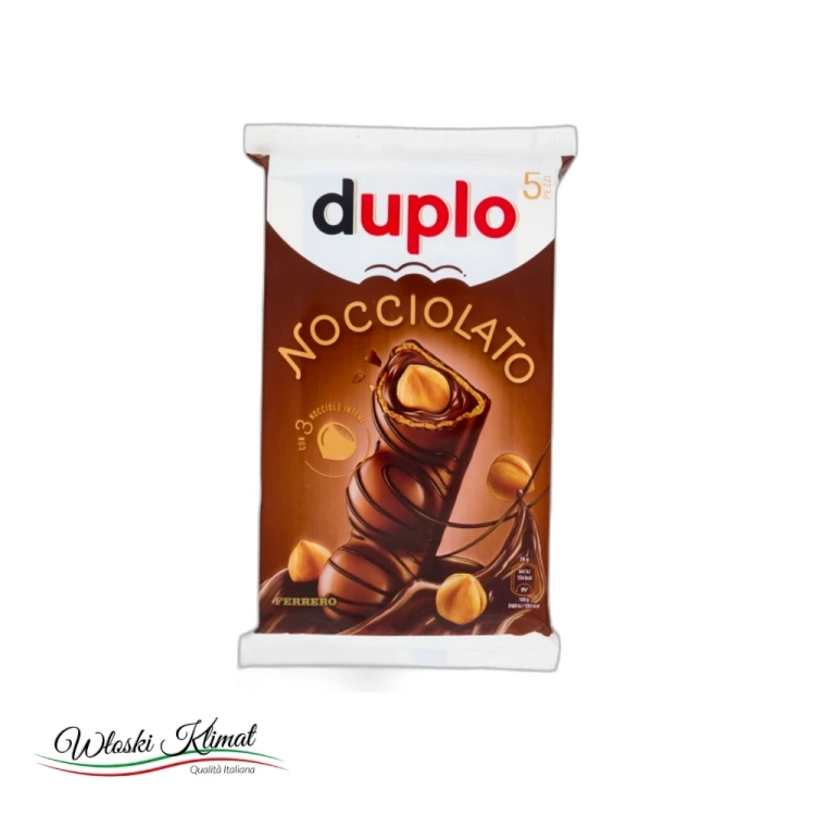 Wafelki orzechowe nocciolato DUPLO 5 szt. Ferrero 156g widok 1