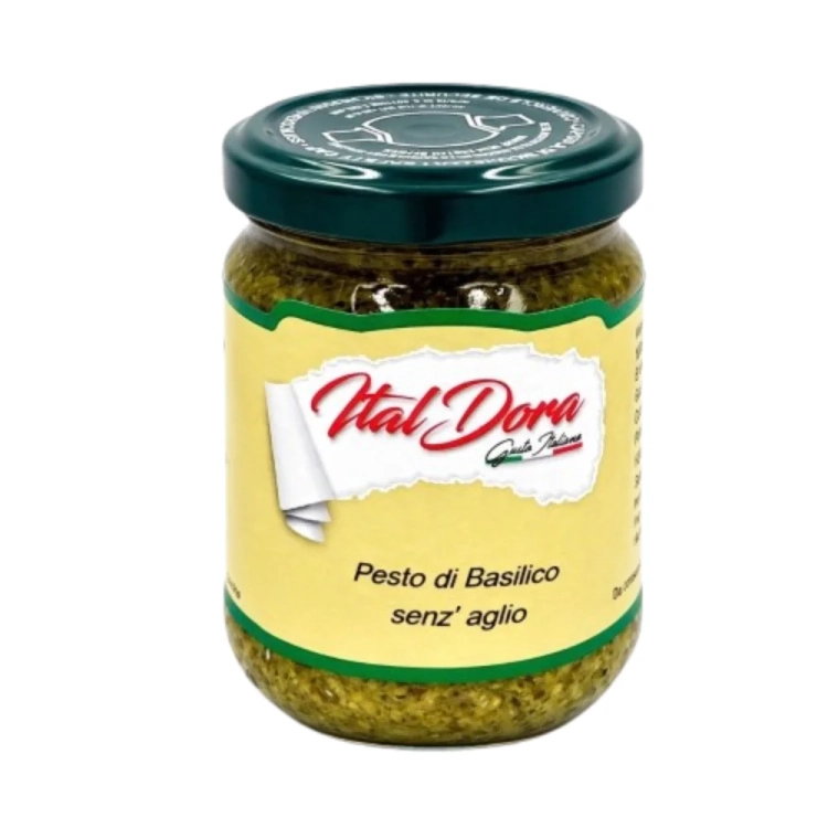 Pesto z bazylii bez czosnku Ital Dora 180g - widok szczegółowy 2