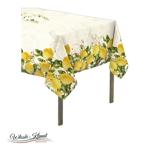 Obrus plamoodporny Limoni 140 x 180 KIKI S&G Home - widok z przodu / opakowanie