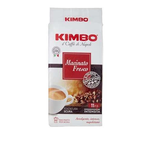 Kawa mielona Macinato Fresco KIMBO 250 g - widok szczegółowy 2