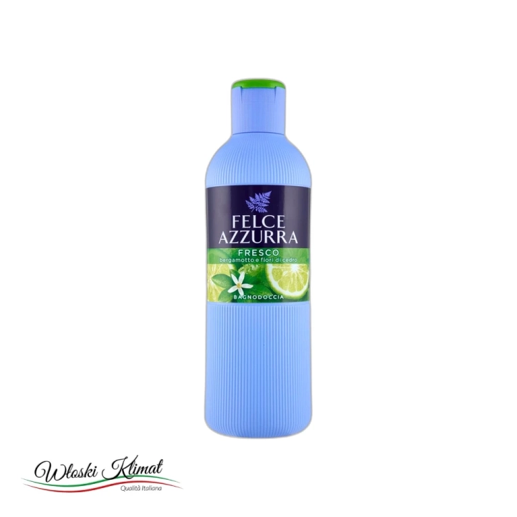 Żel pod prysznic Świeży zapach Fresco Bagnoshiuma Felce Azzurra 650ml widok 1