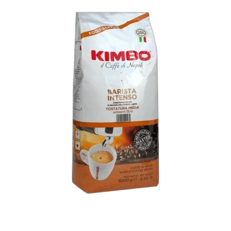 Kawa ziarnista Barista Intenso KIMBO 1kg - widok szczegółowy 2