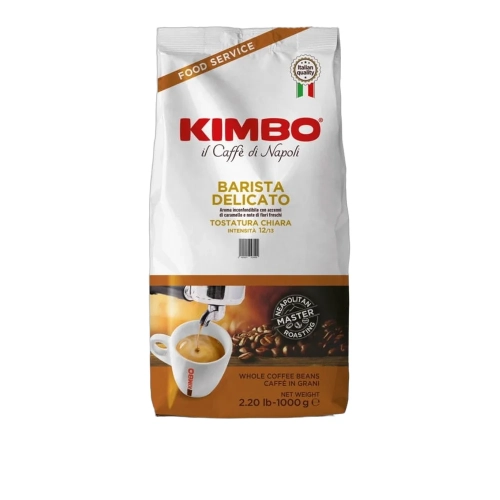 Kawa ziarnista Barista Delicato KIMBO 1kg - widok szczegółowy 2