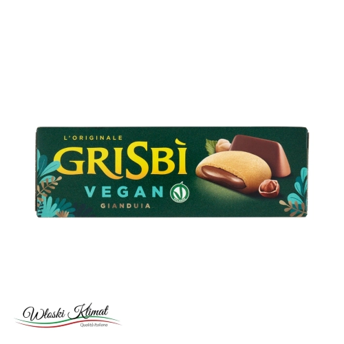 Włoskie Ciastka VEGAN Gianduia GRISBI 135g widok 1