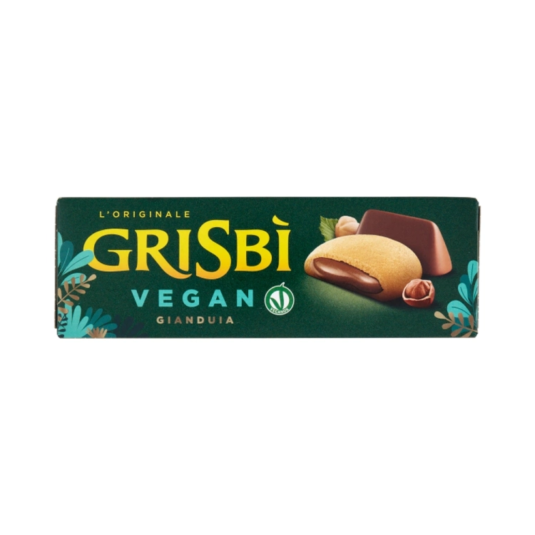 Włoskie Ciastka VEGAN Gianduia GRISBI 135g widok 2