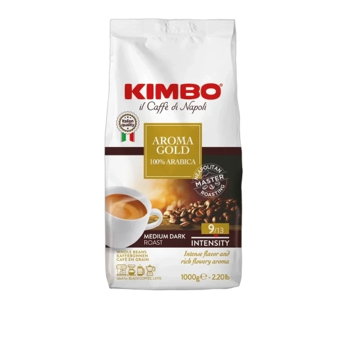 Kawa ziarnista Kimbo Aroma Gold 1000 g - widok szczegółowy 2
