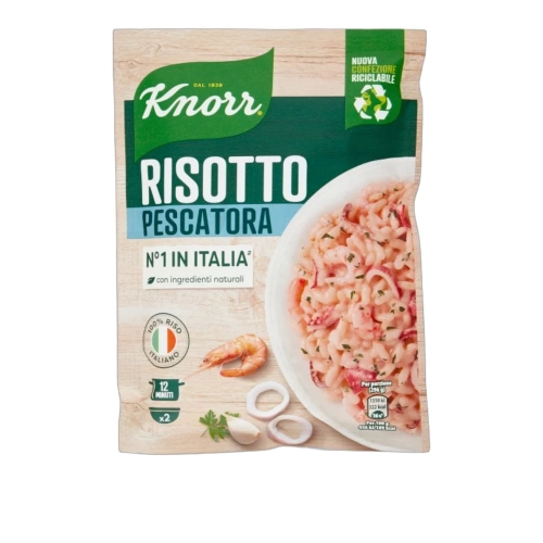 Ryż z owocami morza błyskawiczny Risotto Pescatora KNORR 175g - widok szczegółowy 2
