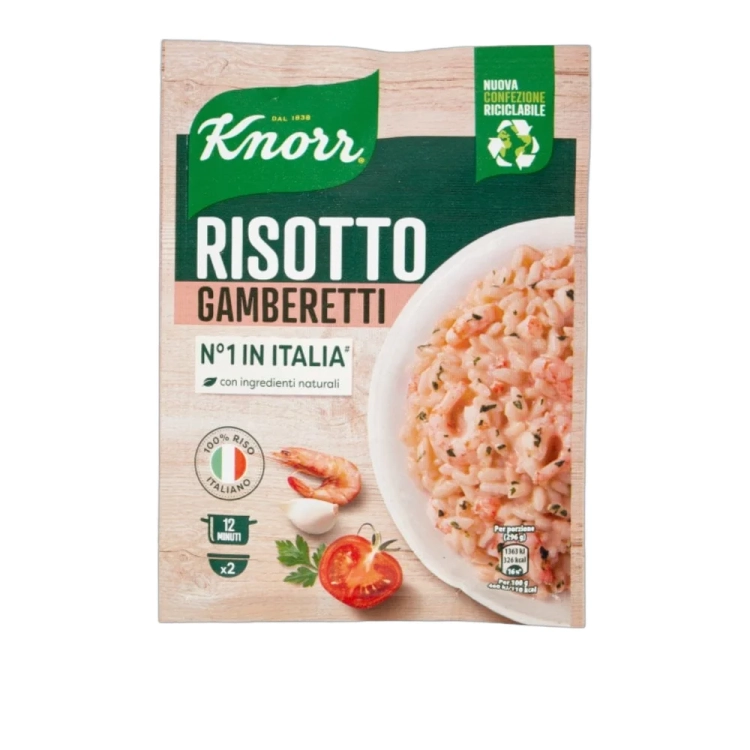 Ryż z krewetkami błyskawiczny Risotto Gamberetti KNORR 175g - widok szczegółowy 2