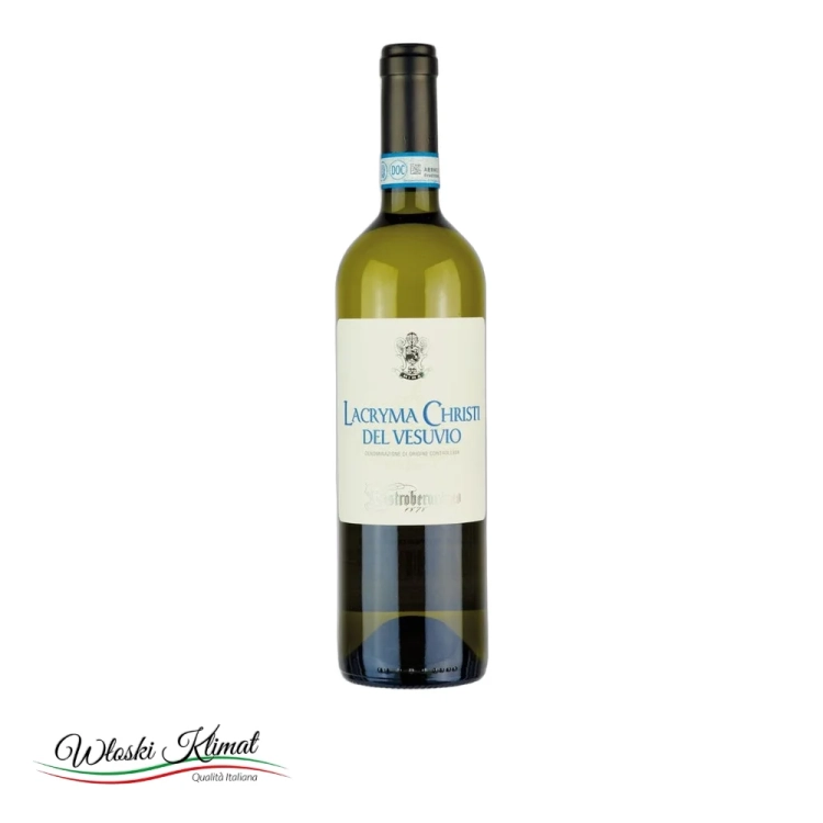 Wino białe Lacryma Christi del Vesuvio DOC Bianco Mastroberardino  750ml - widok z przodu / opakowanie