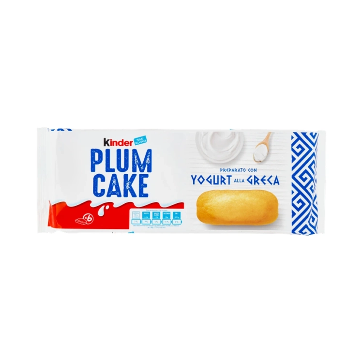 Biszkopty Kinder Ferrero Plum Cake Yoghurt Greca 192g widok 2