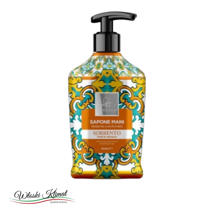 Mydło w płynie Sorrento Lady Venezia 500ml - widok z przodu / opakowanie