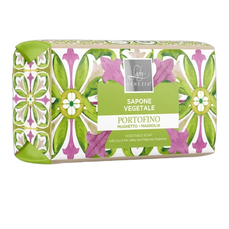 Mydło roślinne w kostce Konwalia i Magnolia Portofino LADY VENEZIA 100g - widok szczegółowy 2