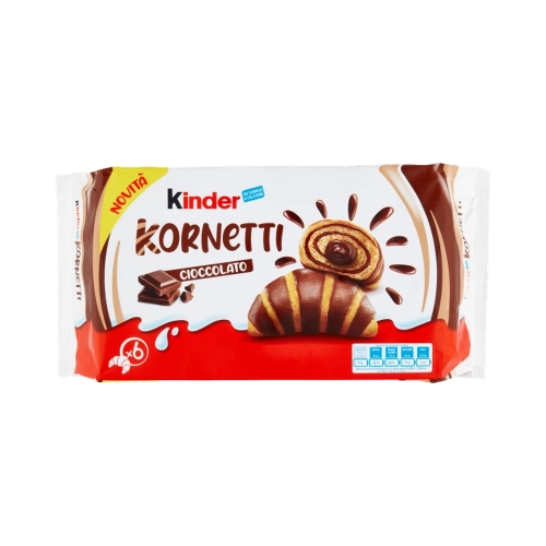 Rogaliki Kinder KORNETTI czekoladowe 6 szt 270g widok 1