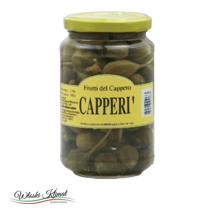 Kapary owoce La Palma 370 g - widok z przodu / opakowanie