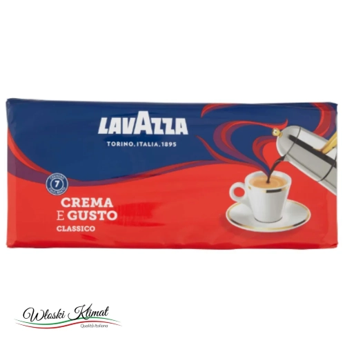 Kawa mielona LAVAZZA Crema e Gusto 4 x 250 g - widok z przodu / opakowanie
