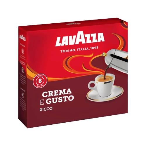 Kawa mielona Lavazza Gusto Ricco 2x250g - widok szczegółowy 2