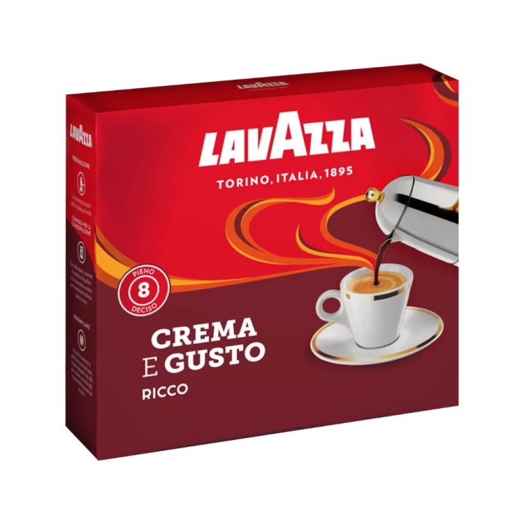 Kawa mielona Lavazza Gusto Ricco 2x250g - widok szczegółowy 2