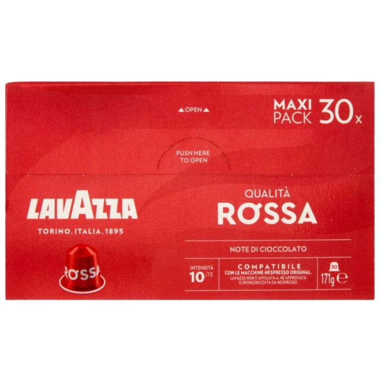 Kawa w kapsułkach  Nespresso Lavazza Qualita Rossa 171g (30 szt) - widok szczegółowy 2