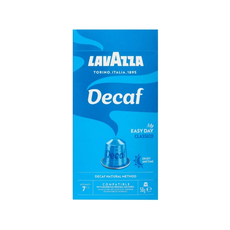 Kawa bez kofeiny w kapsułkach kompatybilnych z Nespresso 10 szt. Decaf LAVAZZA - widok szczegółowy 2