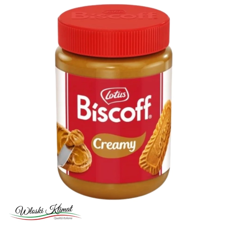 Krem ciasteczkowy do smarowania Lotus Biscoff 400g - widok z przodu / opakowanie