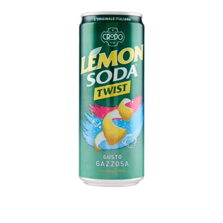 Napój gazowany bez cukru Twist LEMON SODA 330ml - widok szczegółowy 2