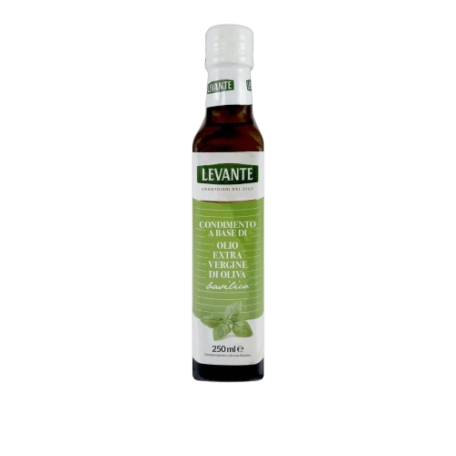 Oliwa z oliwek extra vergine z bazylią LEVANTE 250ml - widok szczegółowy 2